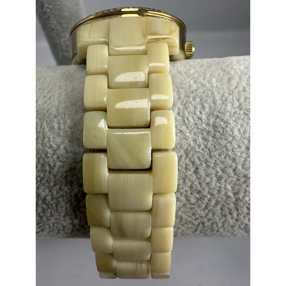 Michael Kors MK-5281 Ladies‎ MOP Watch New Battery 37MM 7" C94 - Picture 4 of 9